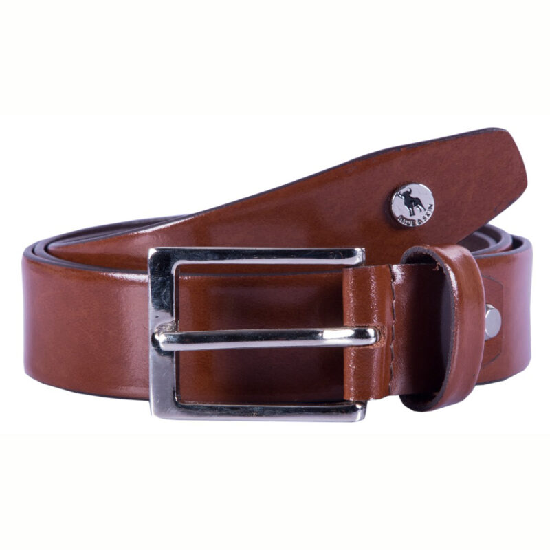 HIDE & SKIN Men's Genuine Leather Premium Bolzano Belt (Tan) - Hide and ...