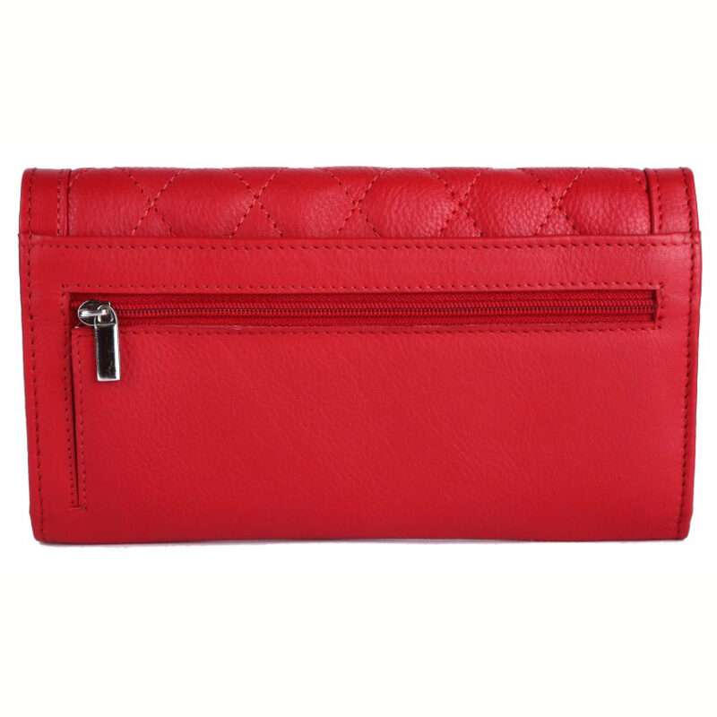 Calfnero Genuine Leather Women's Wallet (10771-Red-Multi) – www.calfnero.in