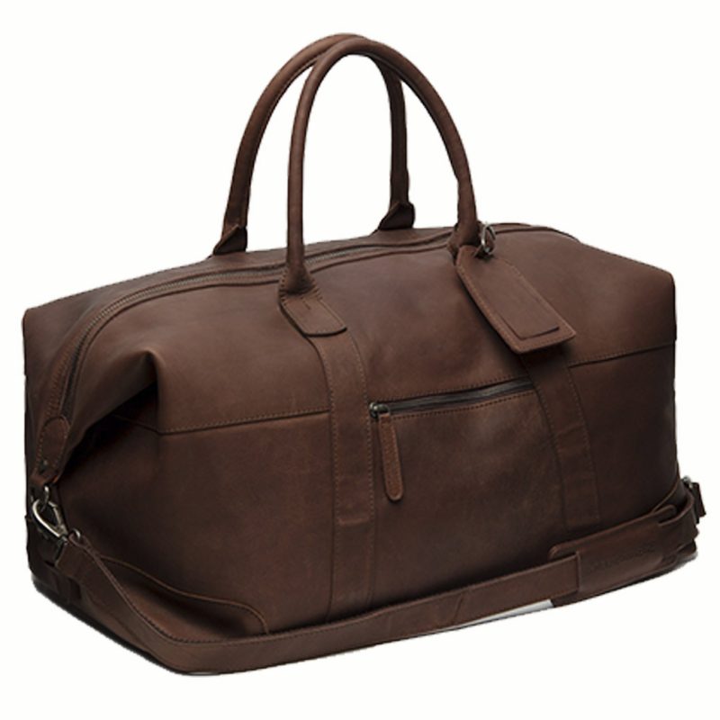 HIDE & SKIN Men’s 100% Full Grain leather Travel Bag | Weekender Bag | Duffel Bag | Gym Bag | Handcrafted with love In India