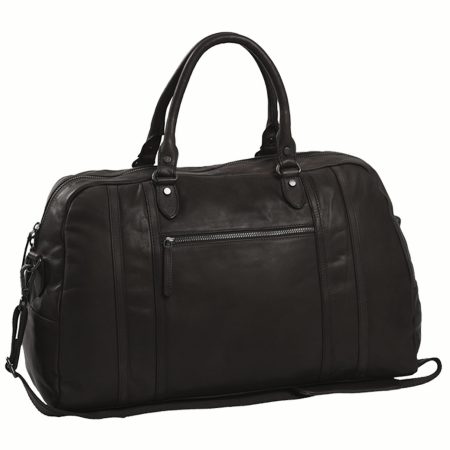 HIDE & SKIN Men’s 100% Full Grain leather Travel Bag | Weekender Bag | Duffel Bag | Gym Bag | Handcrafted with love In India